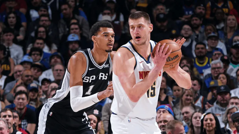 GGBET官方入口-此前掘金2-1马刺:约基奇3战场均30+12+12,文班1场34分18板